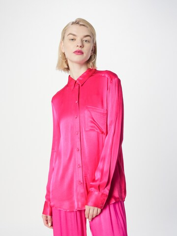 Bardot Bluse 'LENA' in Pink: predná strana