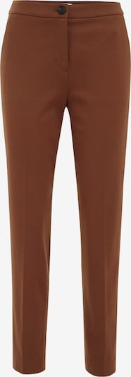 Kelnės su kantu iš WE Fashion, spalva – ruda, Prekių apžvalga
