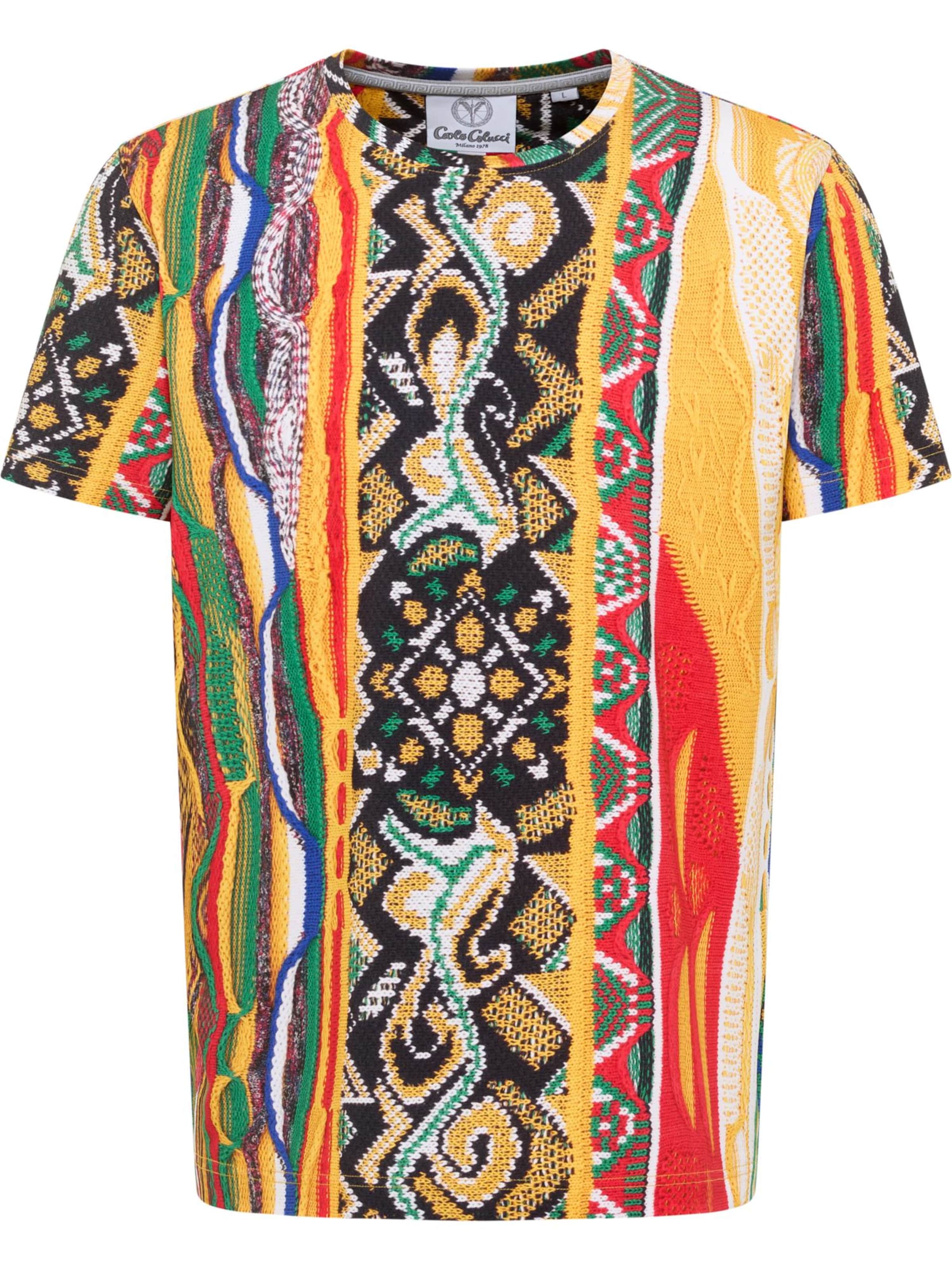 Carlo Colucci Shirt 'Dini' in Mischfarben: Vorderseite