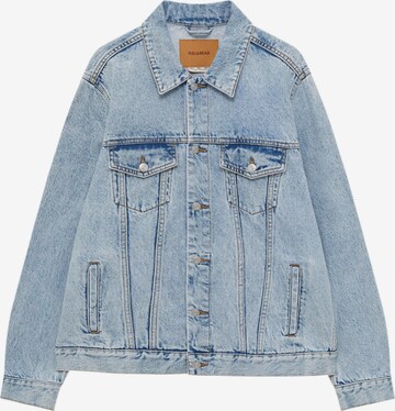 Pull&Bear Tussenjas in Blauw: voorkant