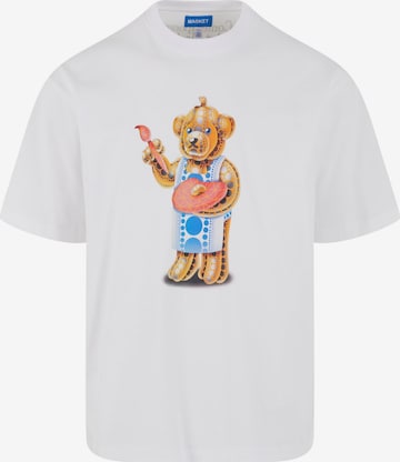 MARKET Shirt 'Infinity Bear' in White: front