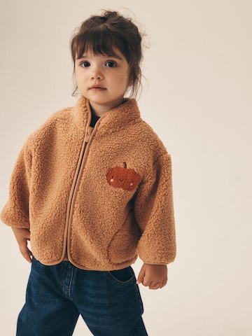 Next Fleece jacket in Orange: front
