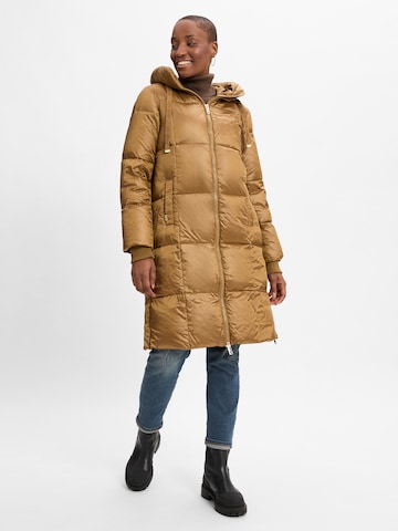 MOS MOSH Winter Coat in Gold: front