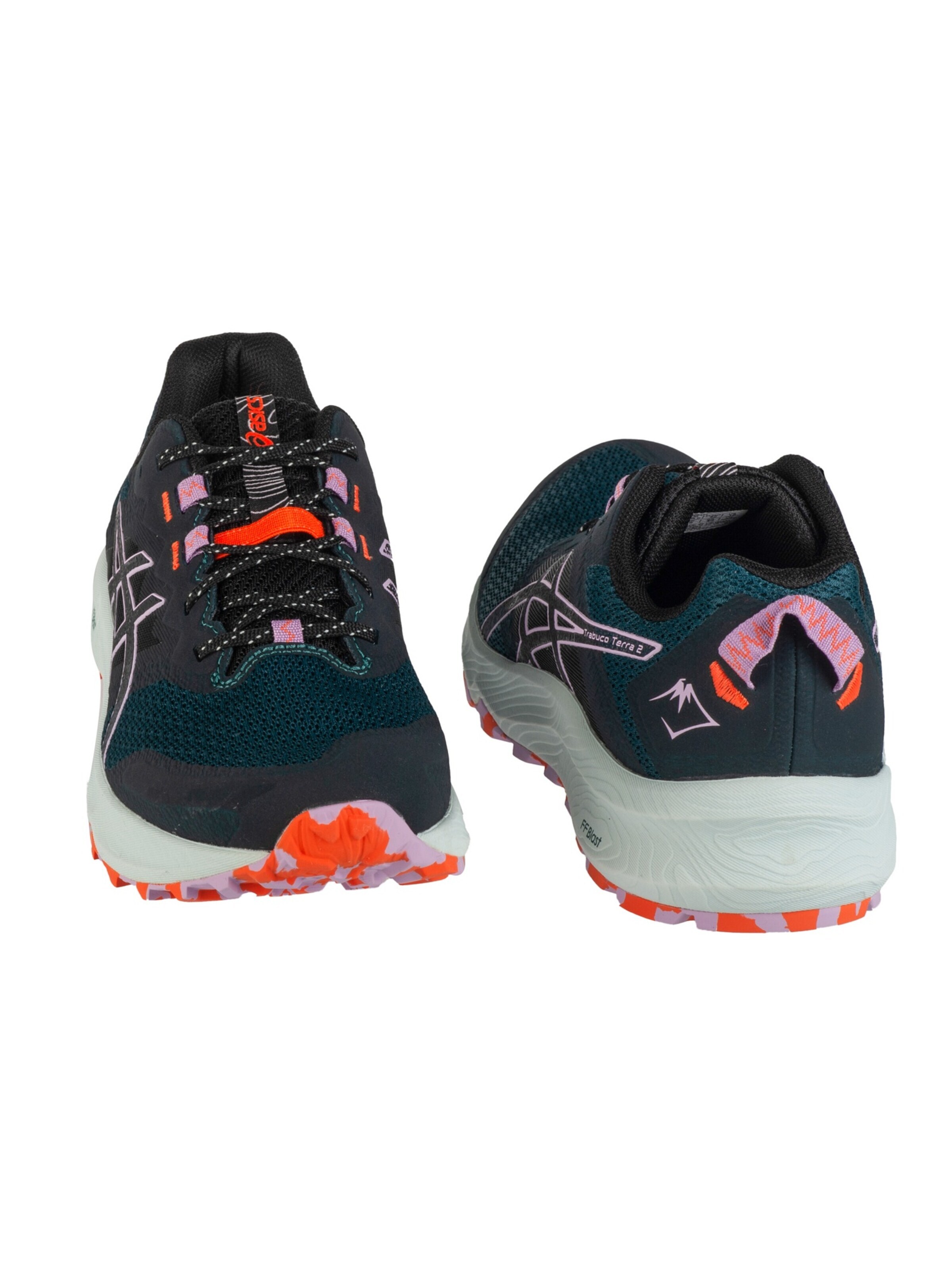 Chaussure de course 'Gel-Trabuco Terra 2' ASICS en vert