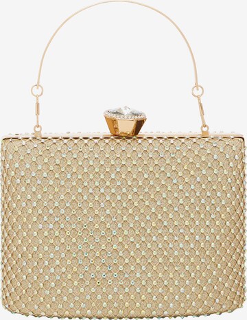 FELIPA Clutch in Gold: front