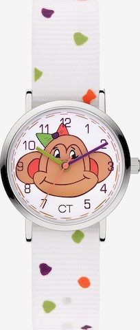 Cool Time Horloge in Zilver: voorkant