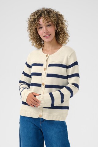 Cream Knit cardigan 'CRMuka' in Beige: front