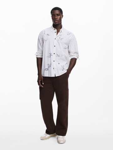 Desigual - Regular Fit Camisa em branco