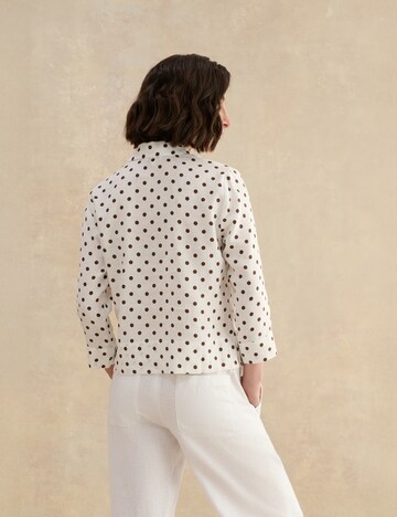 Hobbs London Shirt in Weiß: Rückseite