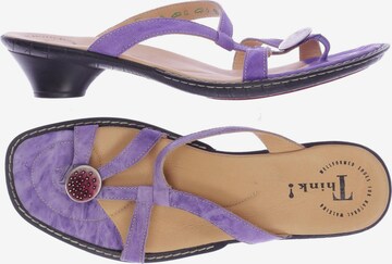 THINK! Sandals & High-Heeled Sandals in 43 in Purple: front