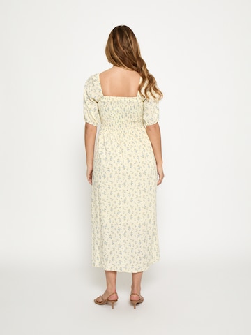 Robe 'Anni' minus en jaune