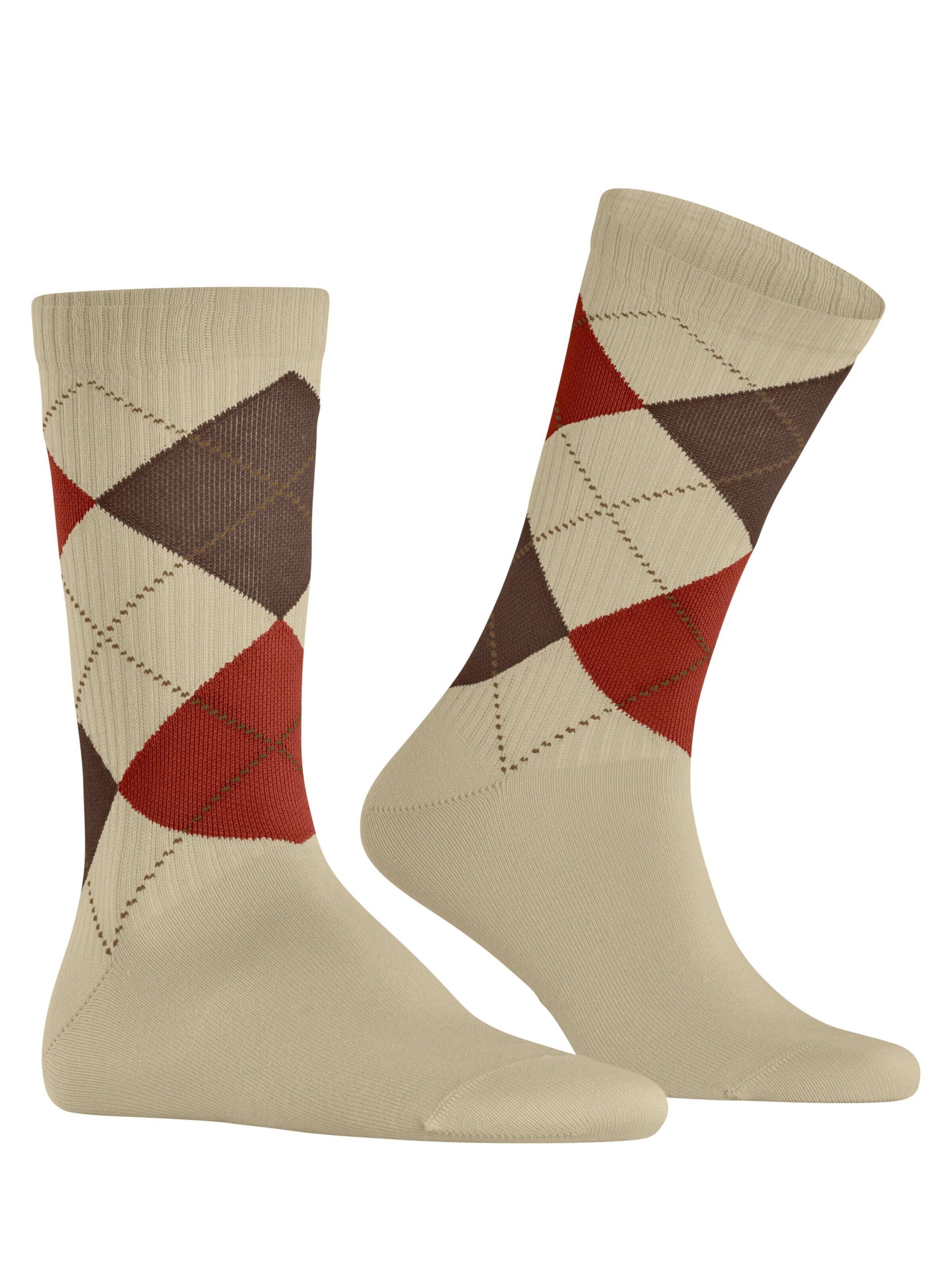 BURLINGTON Socks 'Rib Court' in Beige