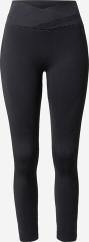 HRMN8 Скинни Спортивные штаны 'ECLIPSE' в Черный: спереди