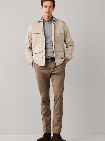 Hackett London Slim fit Chino trousers 'KENSINGTON ' in Beige