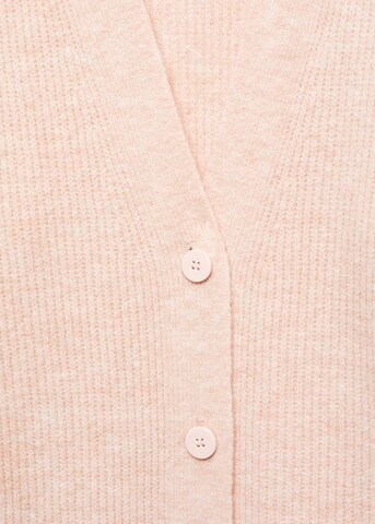 Cardigan 'Canet' MANGO en rose