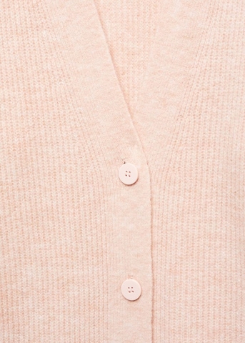 MANGO Knit Cardigan 'Canet' in Pink