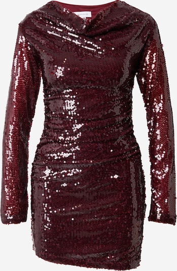 Kokteilinė suknelė iš Warehouse, spalva – vyšninė spalva, Prekių apžvalga