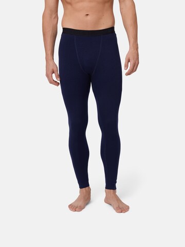DANISH ENDURANCE Long underpants in Blue: front