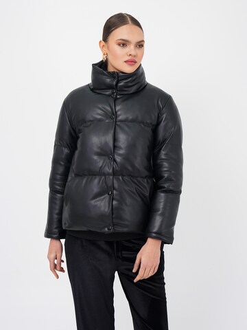 FRESHLIONS Winter jacket 'Olena' in Black: front