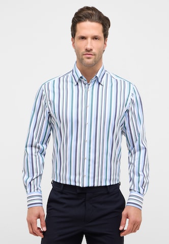 ETERNA Regular Fit Hemd in Grün: Vorderseite