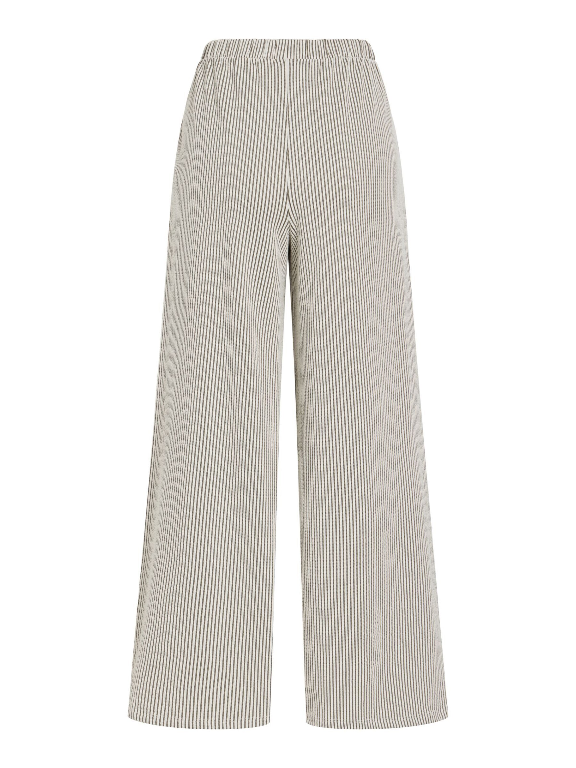 VILA Wide Leg Bukser i grå