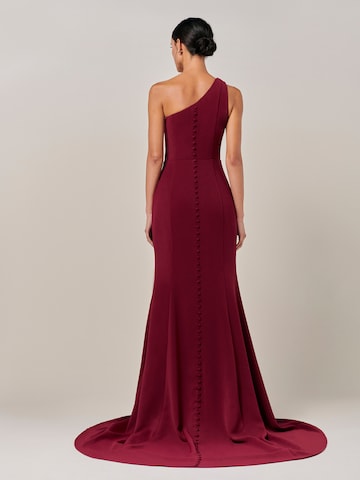 Robe 'NOELLA' BWLDR en rouge : derrière