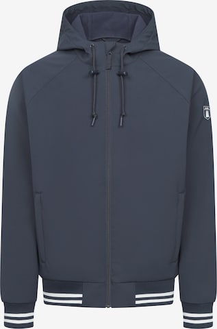 Derbe Funktionsjacke 'Helgoby' in Blau: Vorderseite