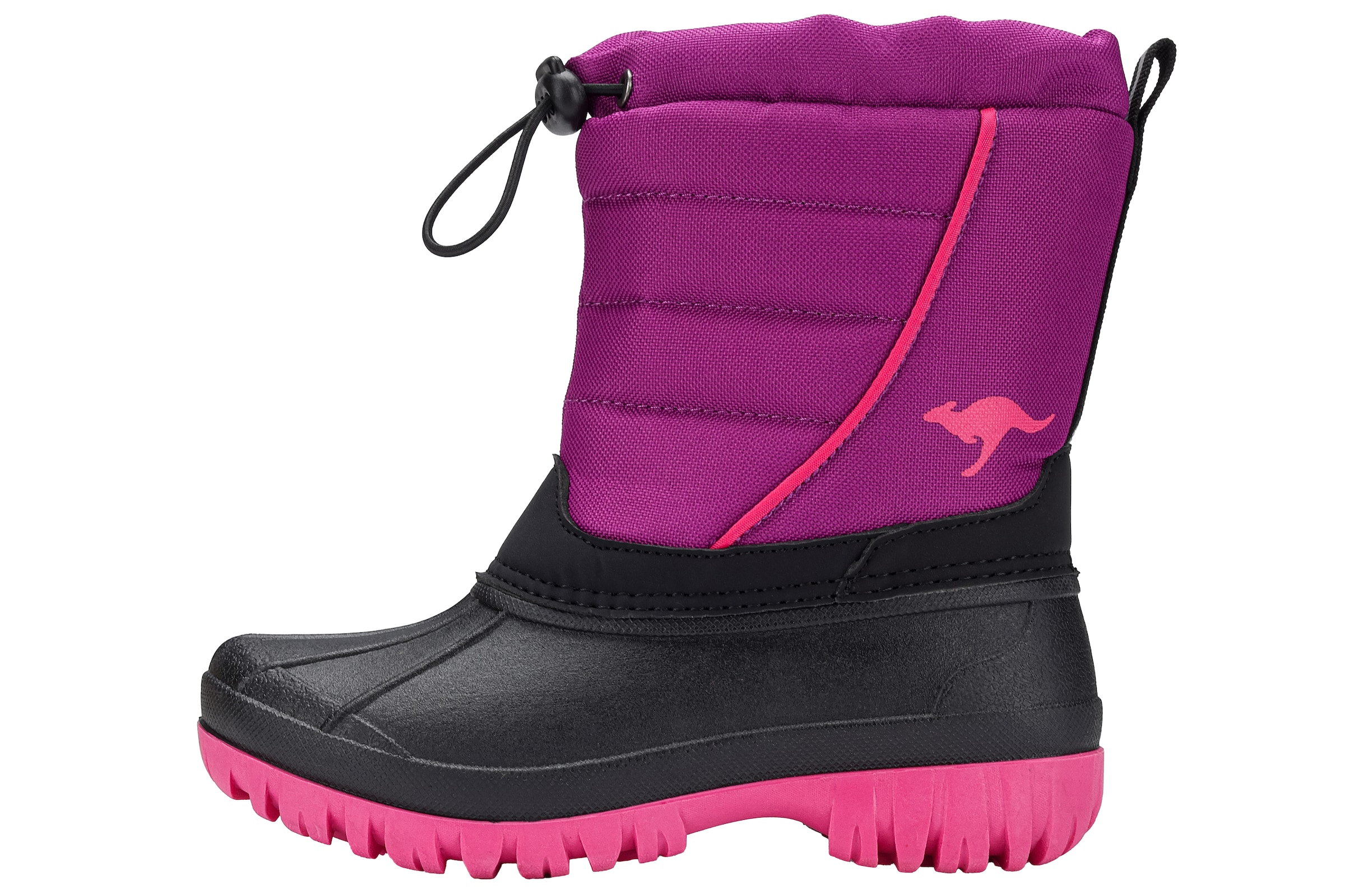 KangaROOS Snow Boots in Pink