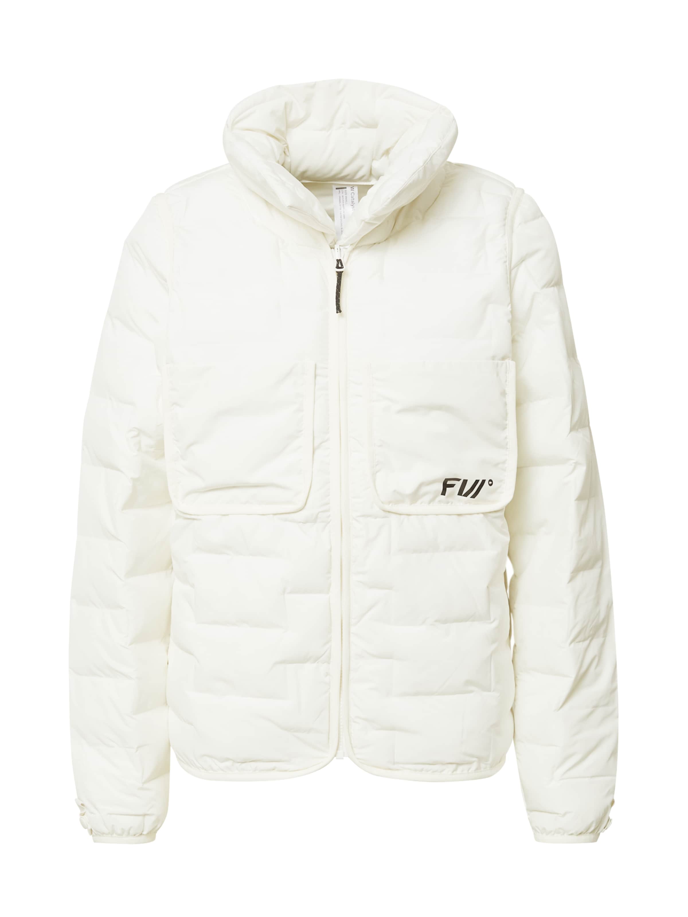 FW Veste mi-saison en noir / blanc, Vue avec produit