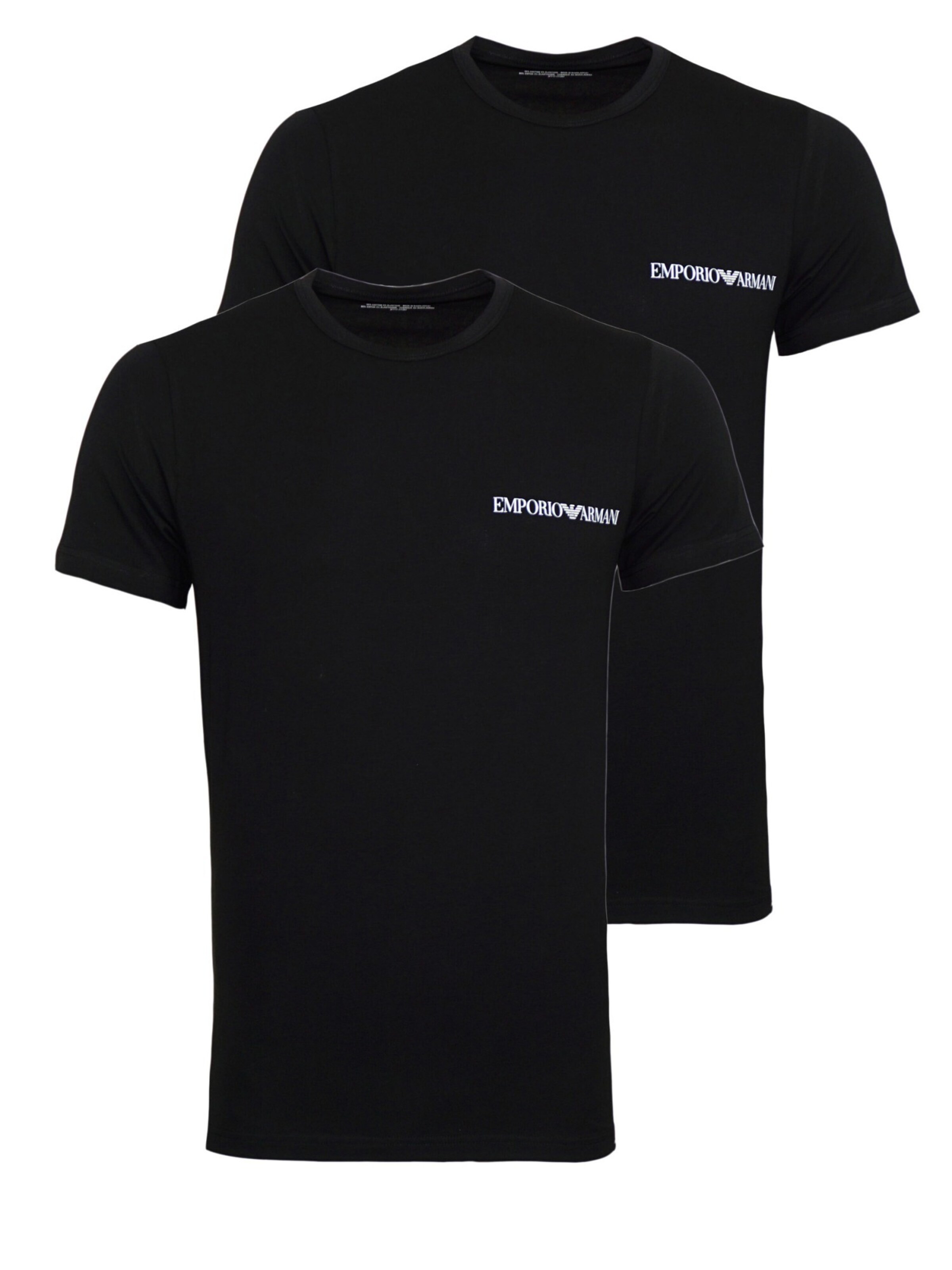 Emporio Armani Shirt in Black / White, Item view