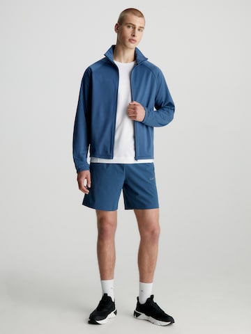 Calvin Klein Sport Regular Sportshorts in Blau