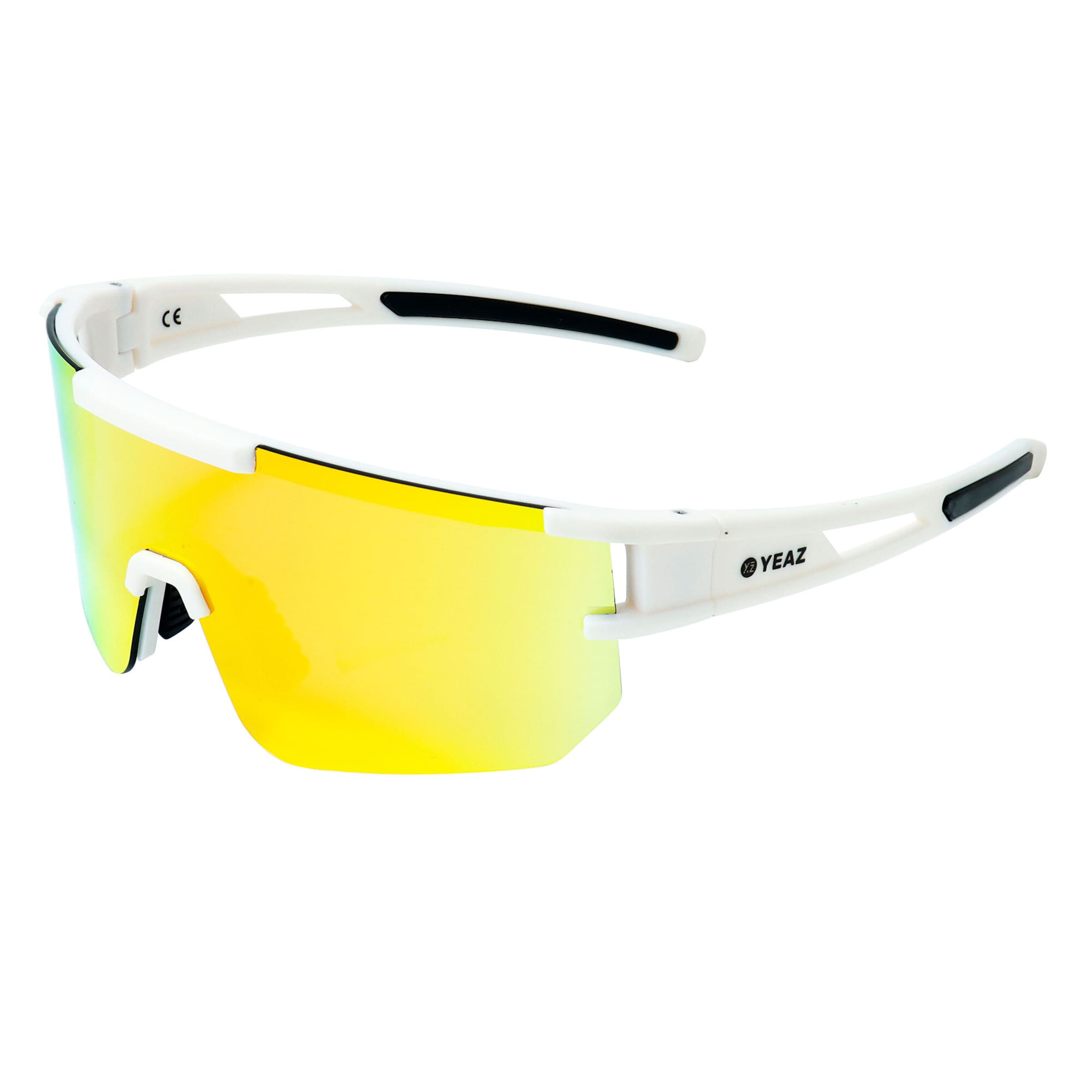 YEAZ - Gafas de sol deportivas 'Sunspark' en blanco: frente