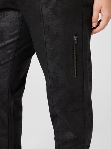 Esprit Curves - regular Pantalón en negro