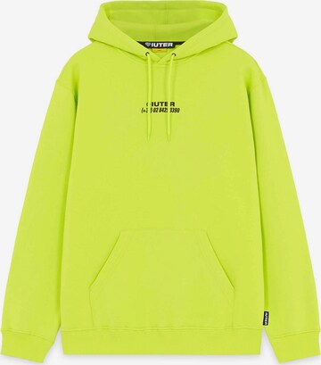 Sweat-shirt IUTER en vert : devant