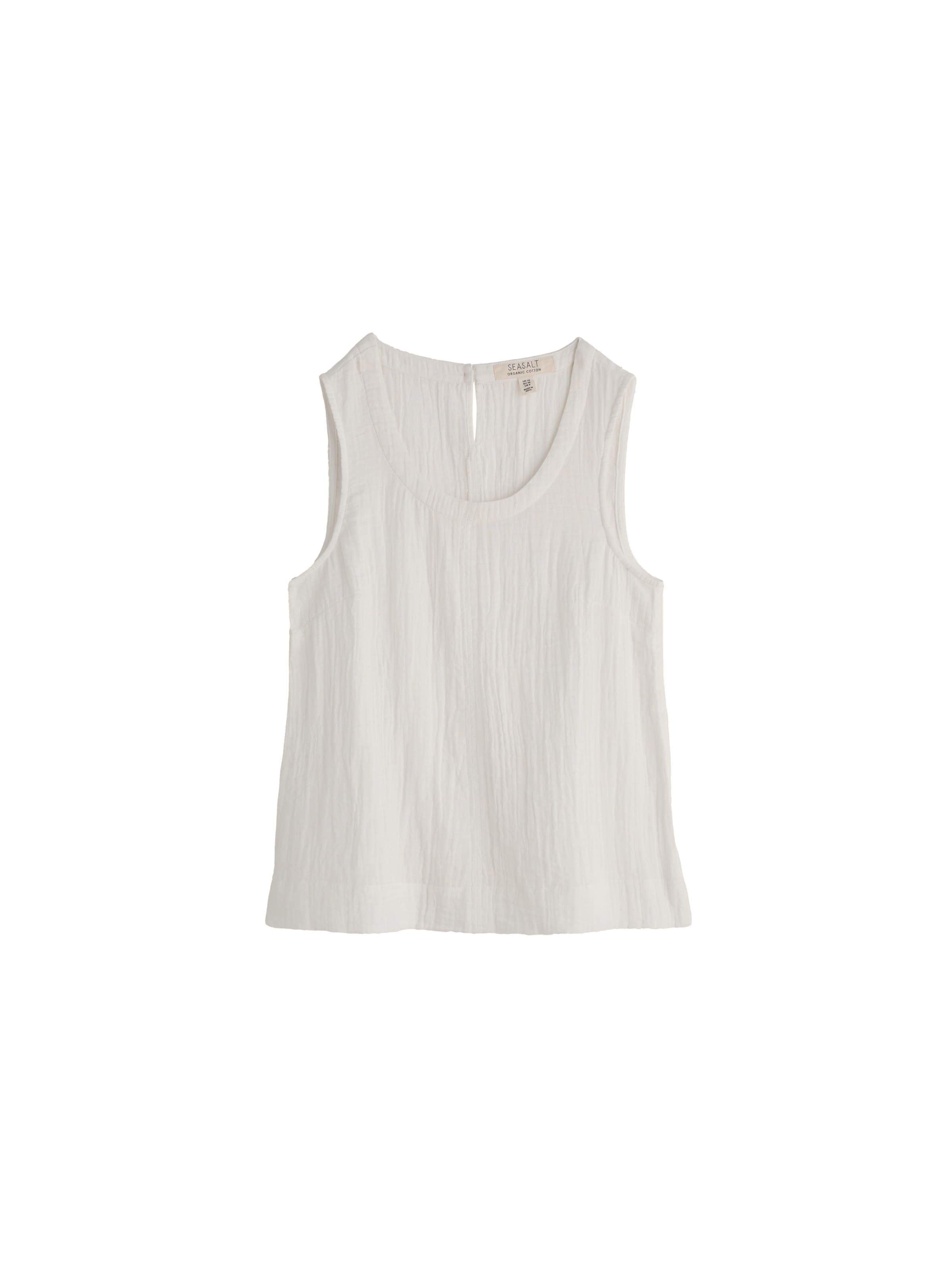 Seasalt Cornwall Top ' Maddie' in Wit: voorkant