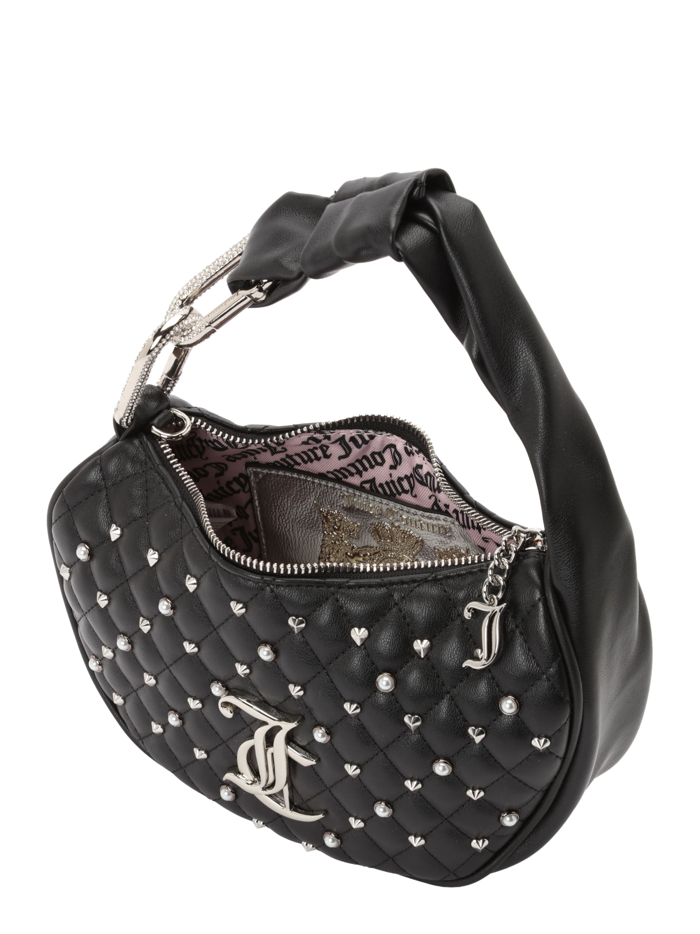 Juicy CoutureRučna torbica - crna boja: gornji dio