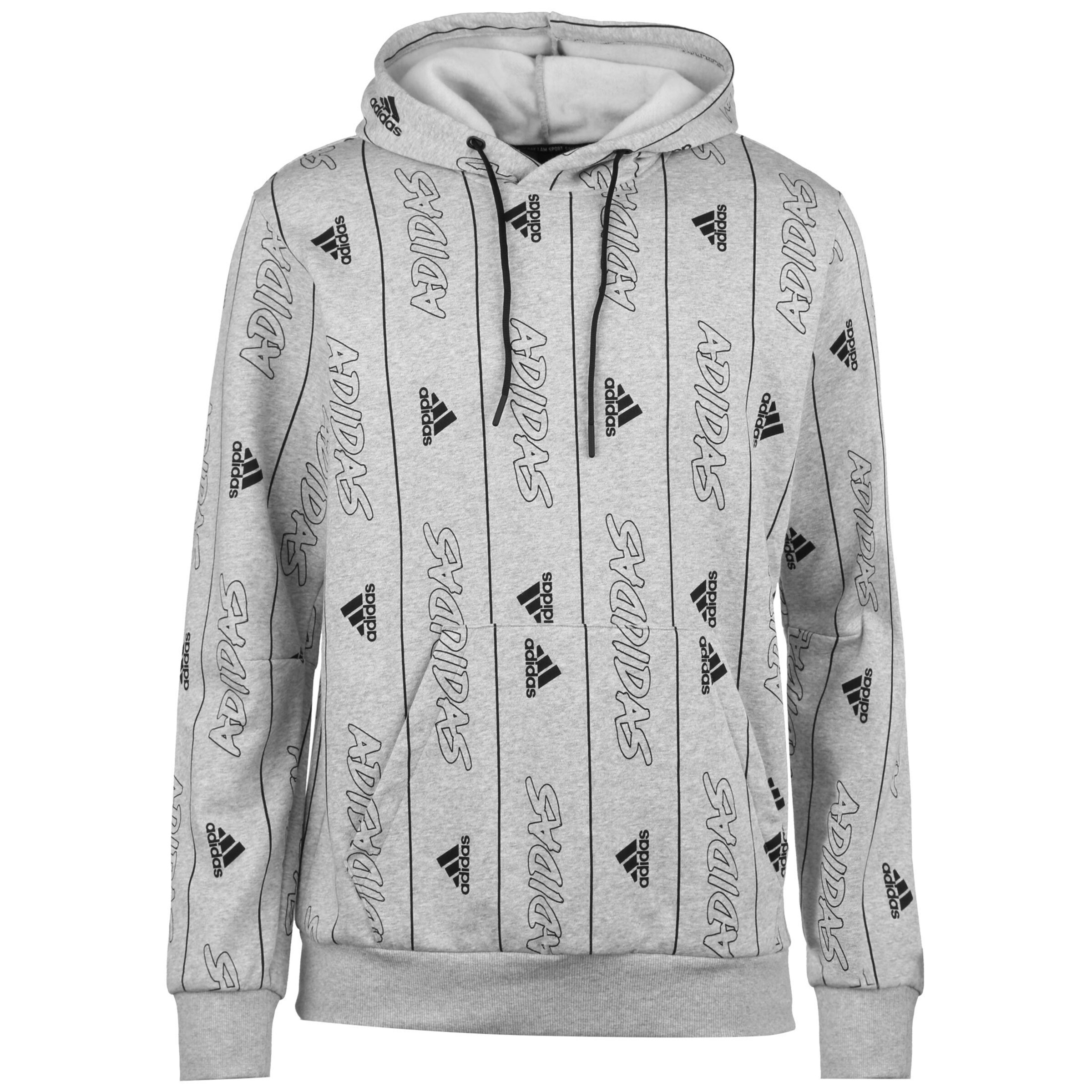 ADIDAS PERFORMANCE Sports sweatshirt in Mottled grey / Black, Item view