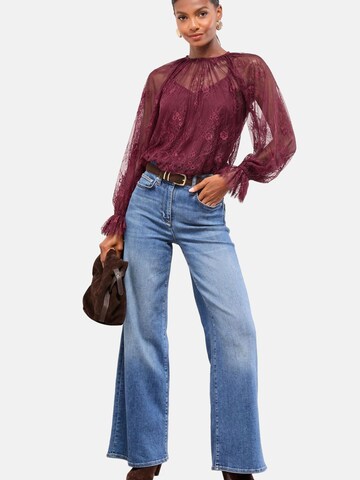 Lipsy Blúzka - Červená