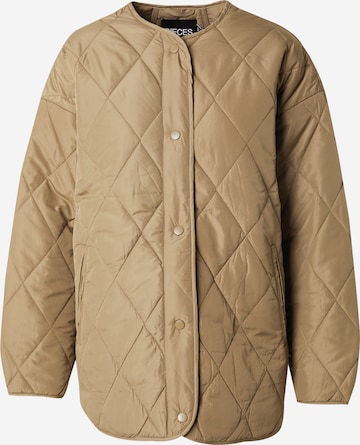 Veste mi-saison 'Stella' PIECES en vert : devant