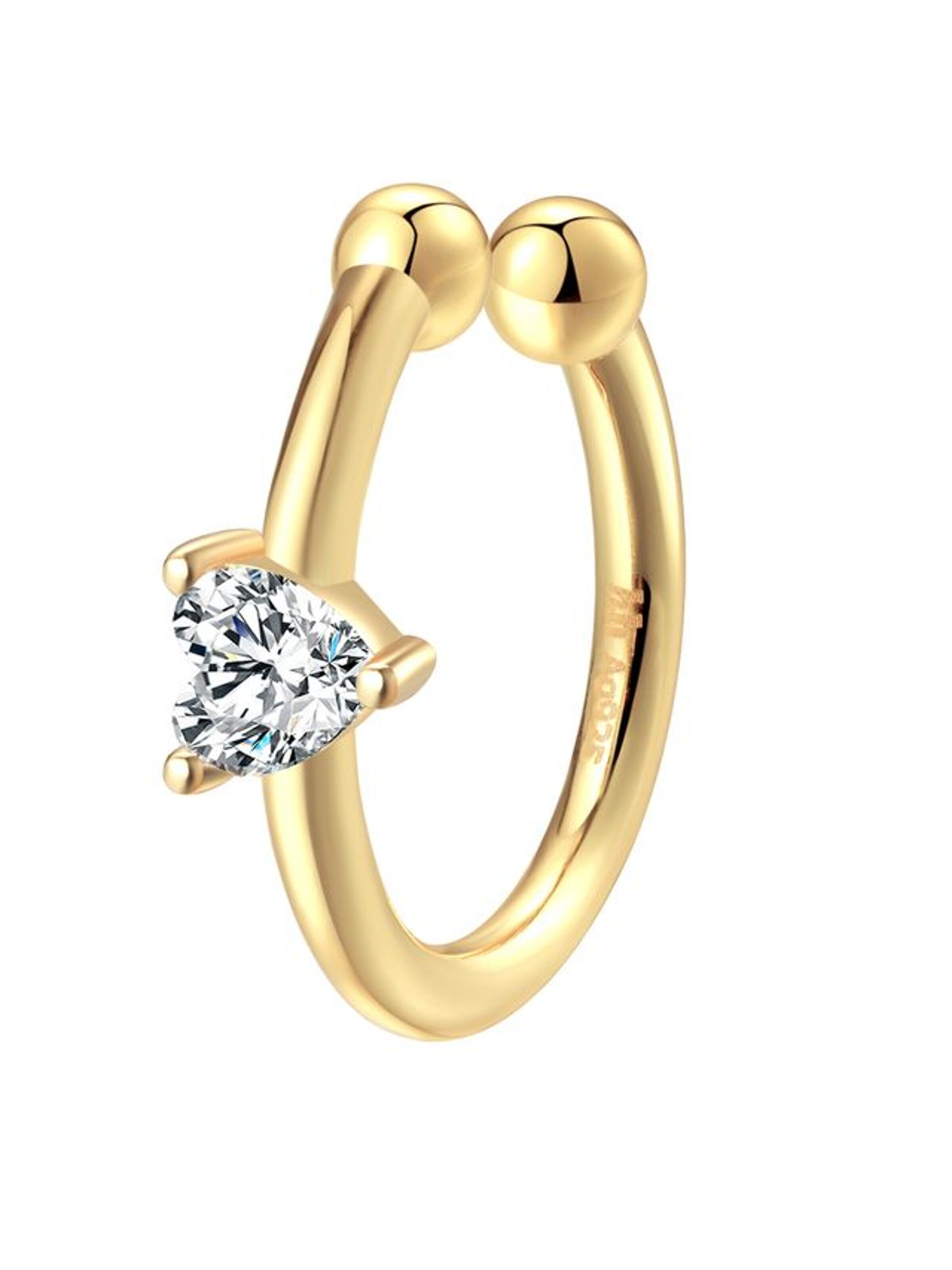 Hey Happiness Earrings 'Amore' in Gold