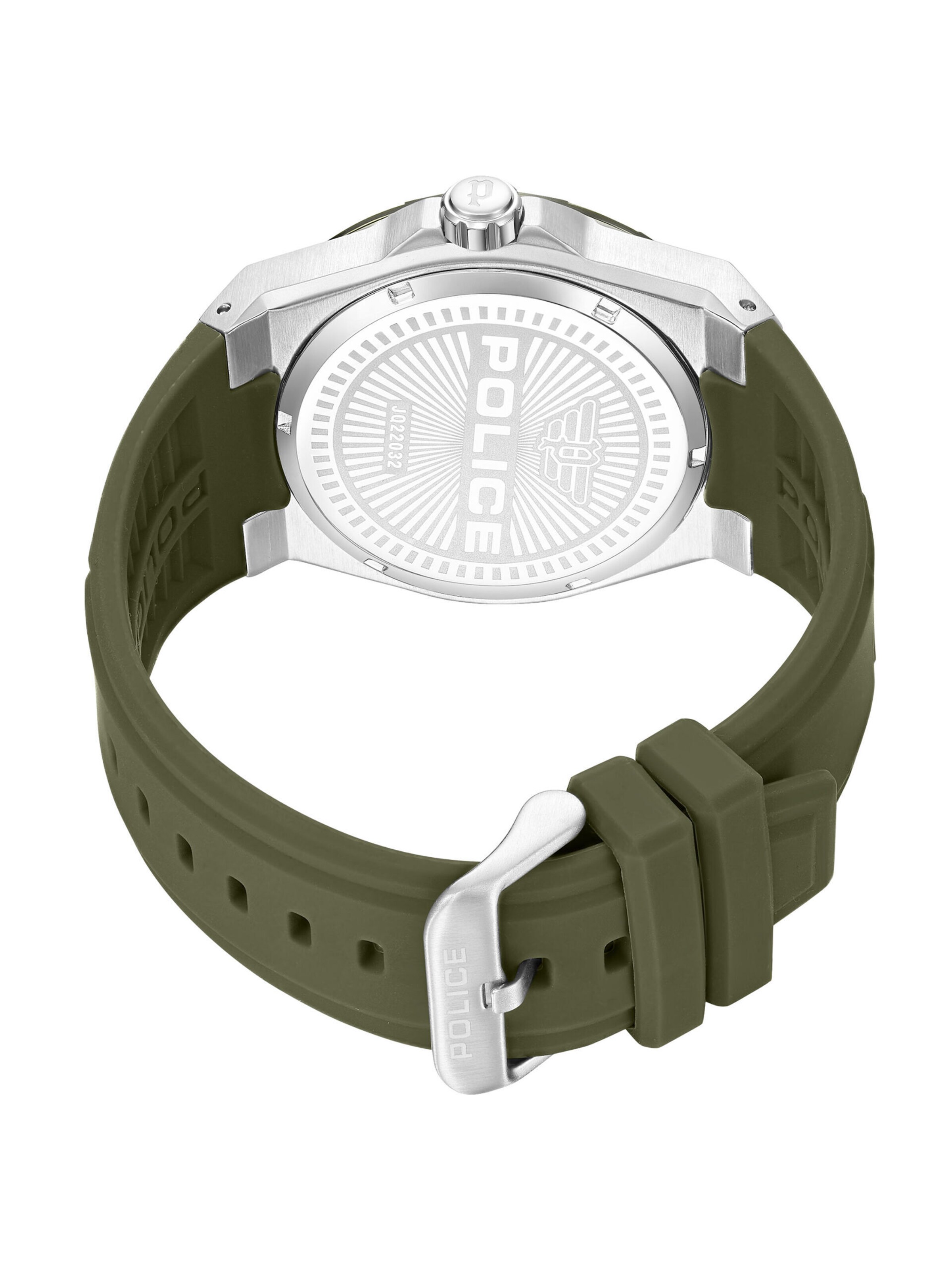 POLICE Analoog horloge 'Salkantay' in Groen