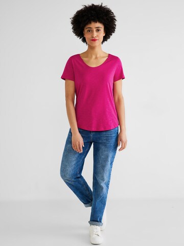 STREET ONE Shirt 'Gerda' in Pink