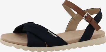 TOM TAILOR Sandaalit värissä sininen: etupuoli
