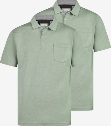 redmond Shirt 'Basic' in Grün: Vorderseite