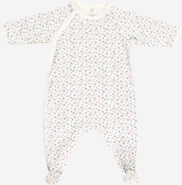 Pyjama 'DORS BIEN' PETIT BATEAU en blanc : devant