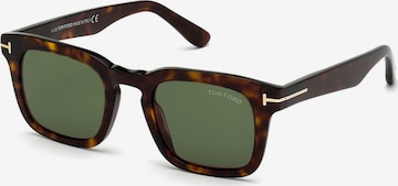 Occhiali da sole 'DAX' di Tom Ford in nero: frontale