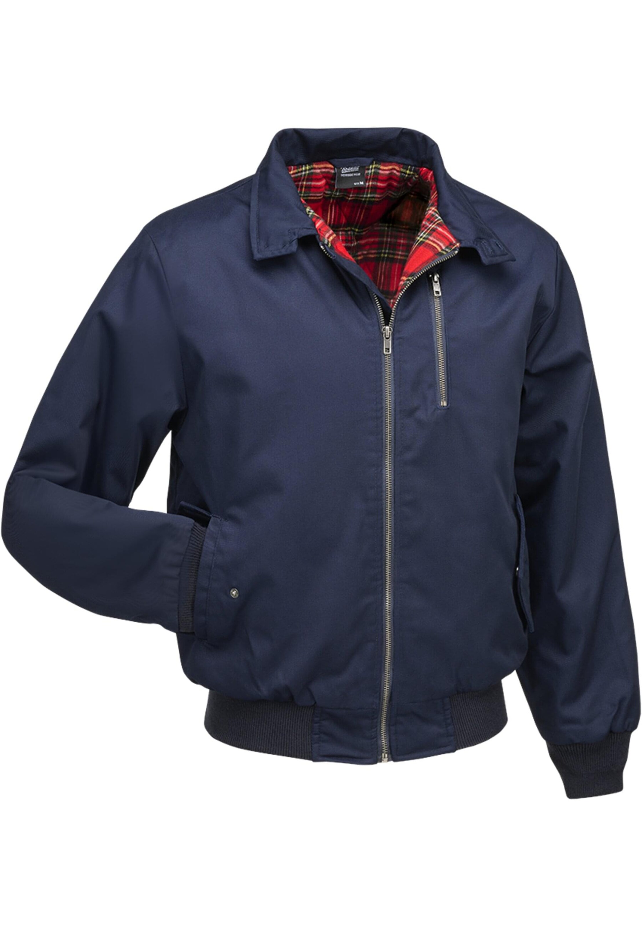 Brandit Prehodna jakna 'Lord Canterbury' | modra barva: sprednja stran