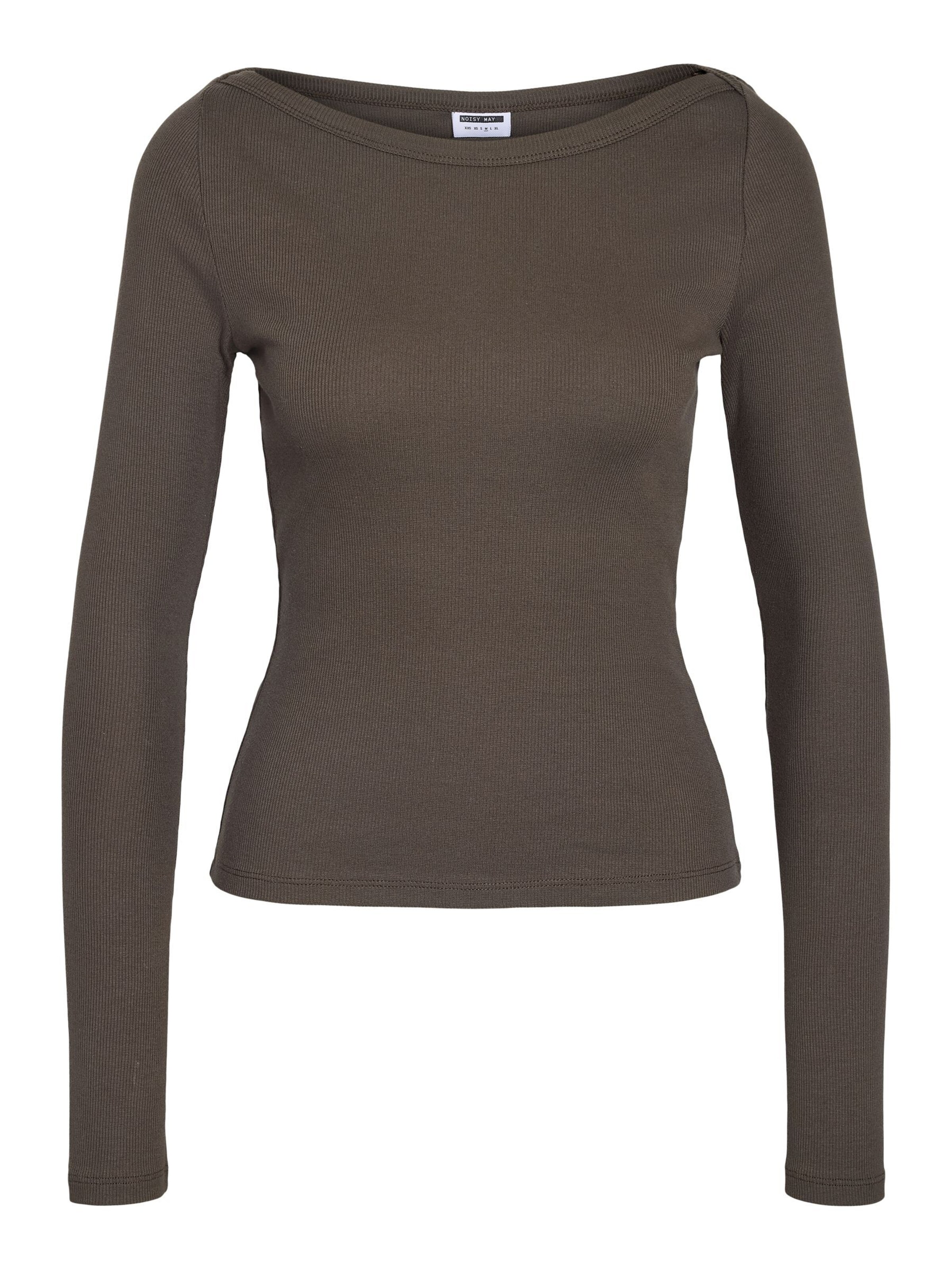 Noisy may Shirt 'NMMaya' in Brown: front