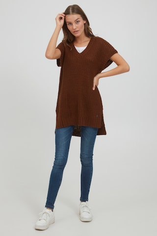 Oxmo Sweater 'Lene' in Brown