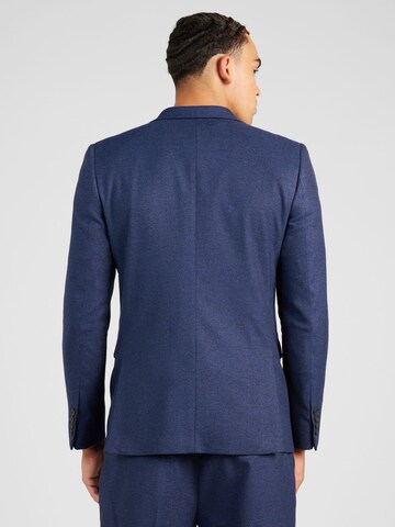 Coupe regular Veste de costume BURTON MENSWEAR LONDON en bleu